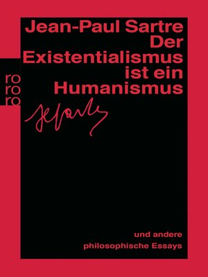 cover image of Der Existentialismus ist ein Humanismus